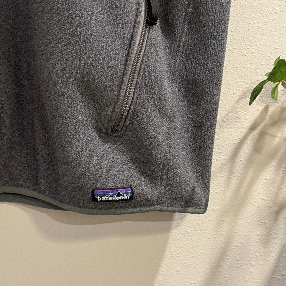 Patagonia Men’s XL Gray Synchilla Vest Full Zip Fleece Outdoor Gorpcore Classic